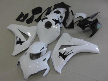 Carene Moto Honda CBR1000RR 2008-2011 - Bianco Nero Speciale Decals