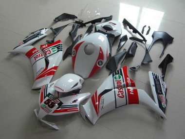 Carene Moto Honda CBR1000RR 2012-2016 - Bianco Rosso Verde Castrol