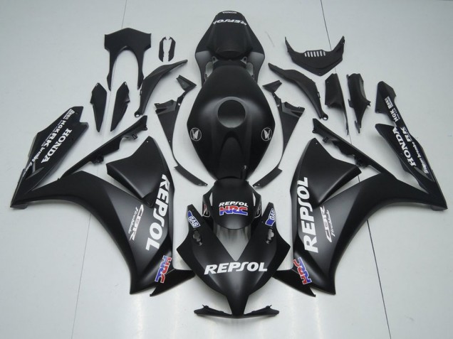 Carene Moto Honda CBR1000RR 2012-2016 - Nero Opaco Bianco Repsol HRC