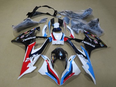 Kit Carene Moto ABS BMW S1000RR 2019-2022 - Bianco Blu Rosso Nero