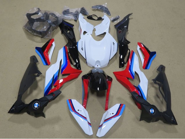 Carene Moto BMW S1000R 2017-2018 - Bianco Blu Rosso Nero