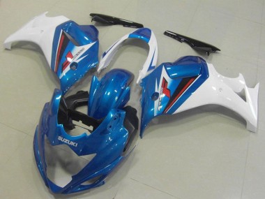 Carene Moto Suzuki GSX650F 2008-2013 - Bianco Blu
