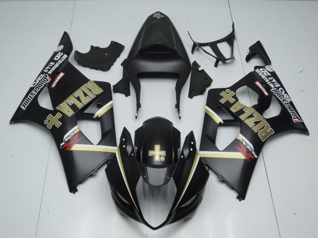 Carene Moto Suzuki GSXR 1000 2003-2004 - Nero Opaco Rizla