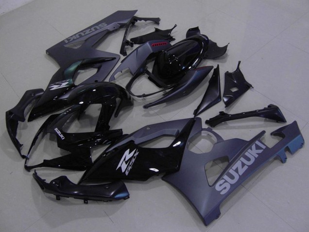 Kit Carena Moto Completo Suzuki GSXR 1000 2005-2006 - Nero Lucido Nero Opaco