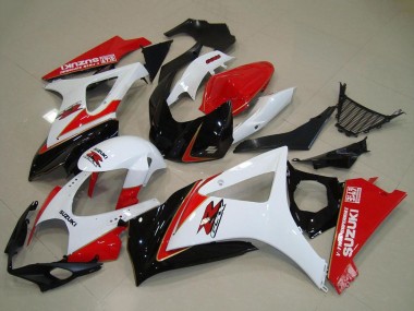 Kit Carena Moto Suzuki GSXR 1000 2007-2008 - Bianco Rosso Nero