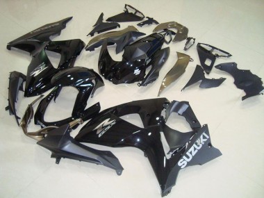 Carene Moto Suzuki GSXR 1000 2009-2016 - Nero Lucido Nero Opaco OEM Stile