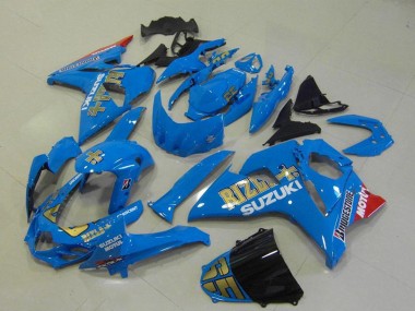Carene Moto Suzuki GSXR 1000 2009-2016 - Blu Oro Rizla Motul