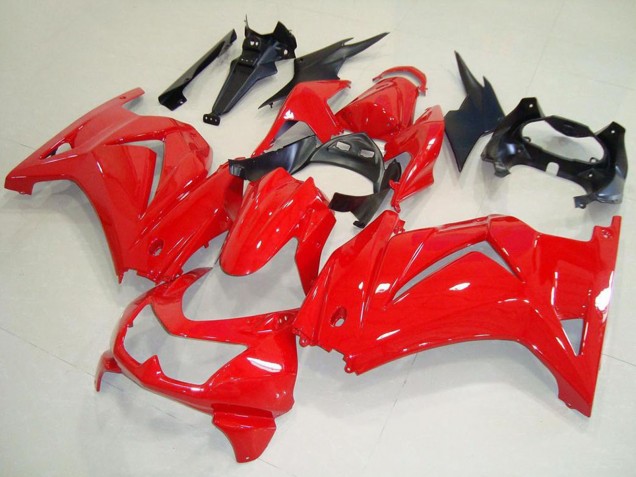 Carene Moto Kawasaki ZX250R 2008-2012 - Rosso Nero