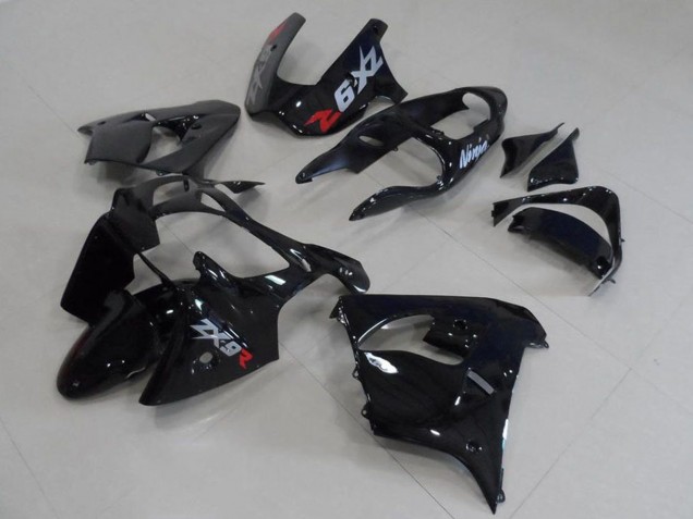 Carena Moto Kawasaki ZX9R 2000-2001 - Nero Lucido