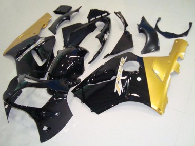 Carene Moto Kawasaki ZX12R 2000-2001 - Nero Lucido Oro