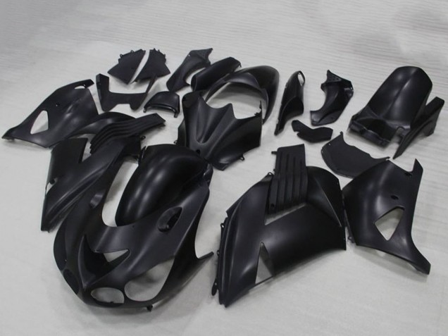 Carene Moto Kawasaki ZX14R ZZR1400 2006-2011 - Nero Opaco