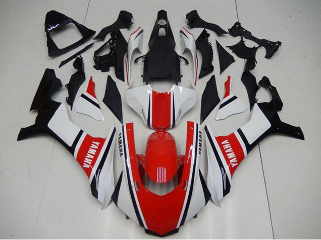 Carene Moto Yamaha YZF R1 2015-2019 - Bianco Rosso Nero