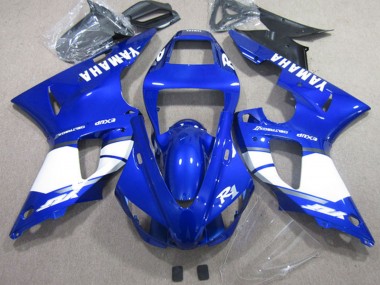 Carene Moto Yamaha YZF R1 2002-2003 - Blu Bianco