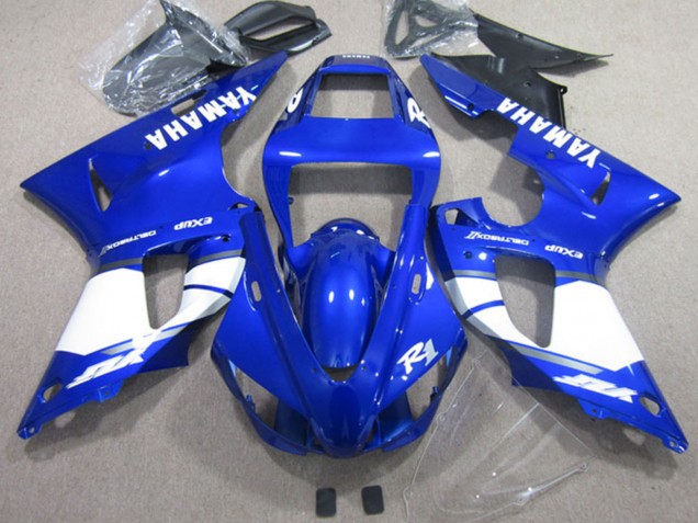 Carene Moto Yamaha YZF R1 2002-2003 - Blu Bianco