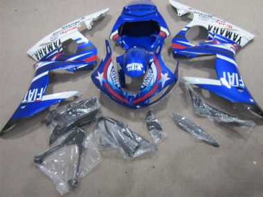 Carene Moto Yamaha YZF R1 2002-2003 - Bianco Blu Rosso Motul Fiat