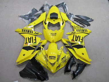 Carene Moto Yamaha YZF R1 2007-2008 - Giallo Nero Motul Fiat