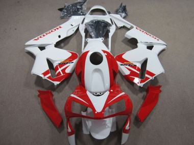 Carene Moto Honda CBR600RR 2003-2004 - Bianco Rosso