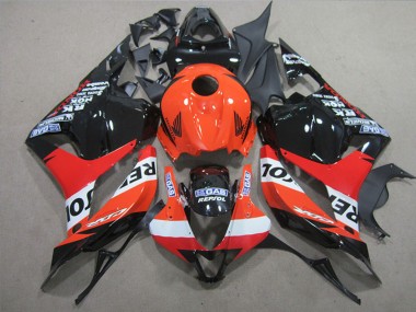 Carene Moto Completo Honda CBR600RR 2009-2012 - Arancia Bianco Rosso Nero Lucido Repsol