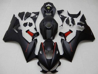 Carena Moto Honda CBR1000RR 2017-2023 - Nero Opaco Rosso