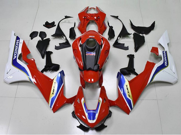 Carena Moto Honda CBR1000RR 2017-2023 - Bianco Rosso Blu HRC