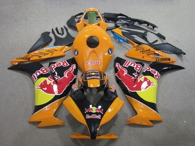 Carene Moto Honda CBR1000RR 2012-2016 - Arancia Giallo Nero Lucido Red Bull