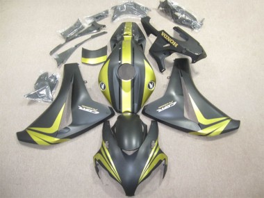 Carene Moto Honda CBR1000RR 2008-2011 - Giallo Nero Opaco