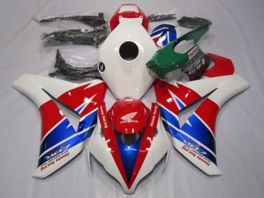 Carene Moto Honda CBR1000RR 2008-2011 - Bianco Rosso Blu Corsa