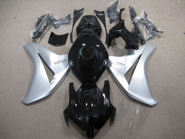 Carene Moto Honda CBR1000RR 2008-2011 - Argento Nero Lucido Fireblade
