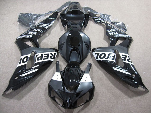 Carene Moto Honda CBR1000RR 2006-2007 - Nero Lucido Grigio Bianco Repsol