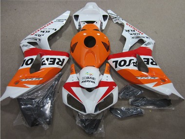 Carene Moto Honda CBR1000RR 2006-2007 - Bianco Arancia Rosso Nero Repsol