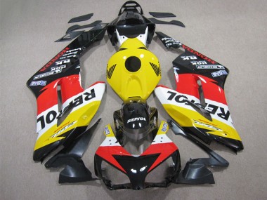Carena Moto Honda CBR1000RR 2004-2005 - Giallo Bianco Rosso Nero Lucido Repsol
