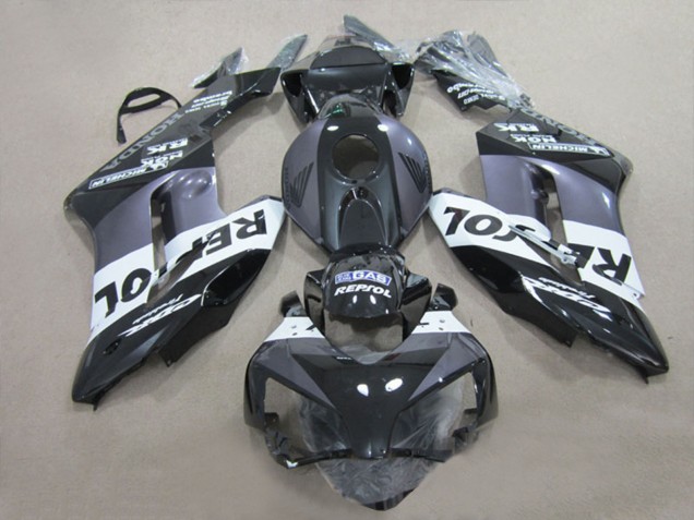 Carene Moto Honda CBR1000RR 2004-2005 - Nero Lucido Bianco Grigio Repsol