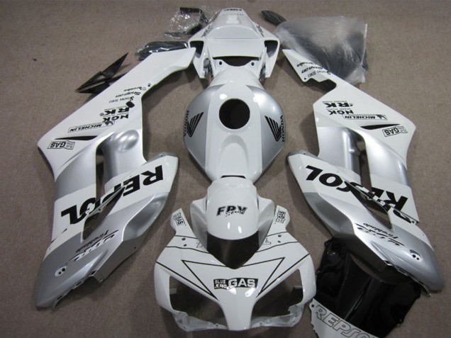 Kit Carena Moto Honda CBR1000RR 2004-2005 - Bianco Argento Nero Repsol