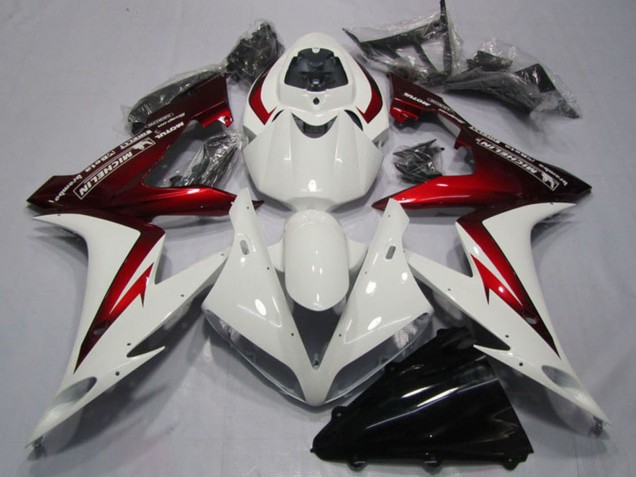 Carene Moto Honda CBR1000RR 2004-2005 - Bianco Rosso
