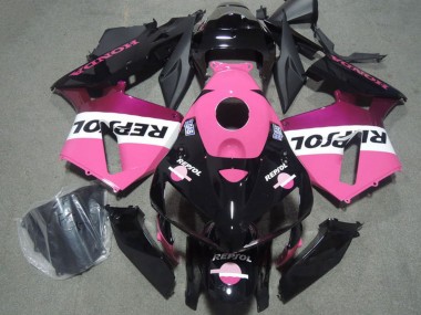 Carene Moto Honda CBR1000RR 2004-2005 - Rosa Bianco Nero Lucido Repsol