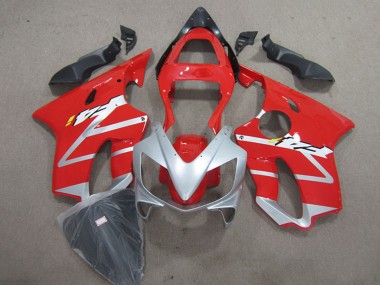 Kit Carene Moto ABS Honda CBR600 F4i 2001-2003 - Argento Rosso