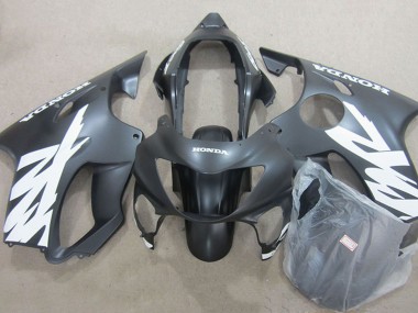 Carene Moto Honda CBR600 F4 1999-2000 - Nero Opaco Rosso Decals