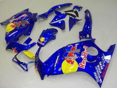 Carene Moto Honda CBR600 F3 1995-1996 - Blu Giallo Red Bull