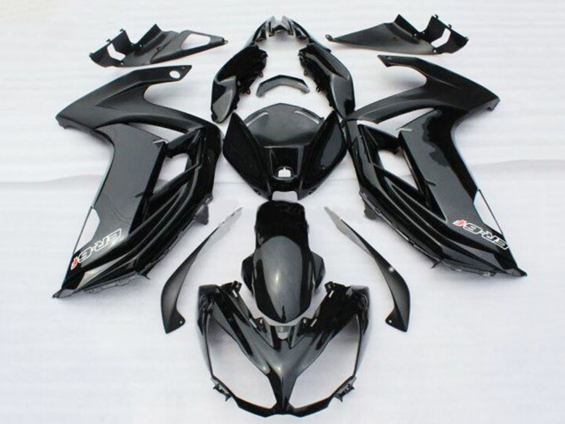 Carene Moto Kawasaki ER6F 2012-2014 - Nero Lucido Decal