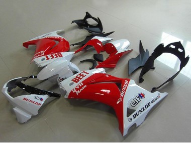 Carene Moto Kawasaki ZX250R 2008-2012 - Bianco Rosso BEET