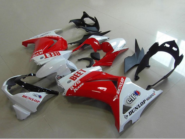 Carene Moto Kawasaki ZX250R 2008-2012 - Bianco Rosso BEET