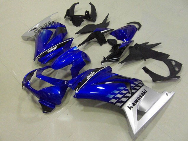 Carene Moto Kawasaki ZX250R 2008-2012 - Blu Argento