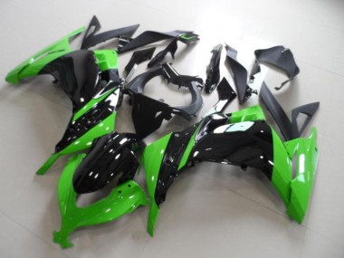 Carena Moto Kawasaki ZX300R 2013-2018 - Verde Nero Lucido