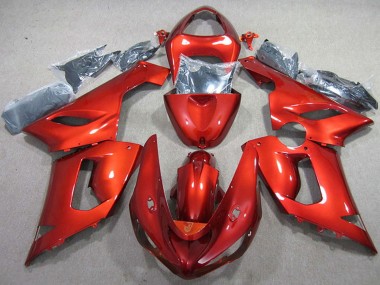 Carena Moto Kawasaki ZX6R 2005-2006 - Rosso