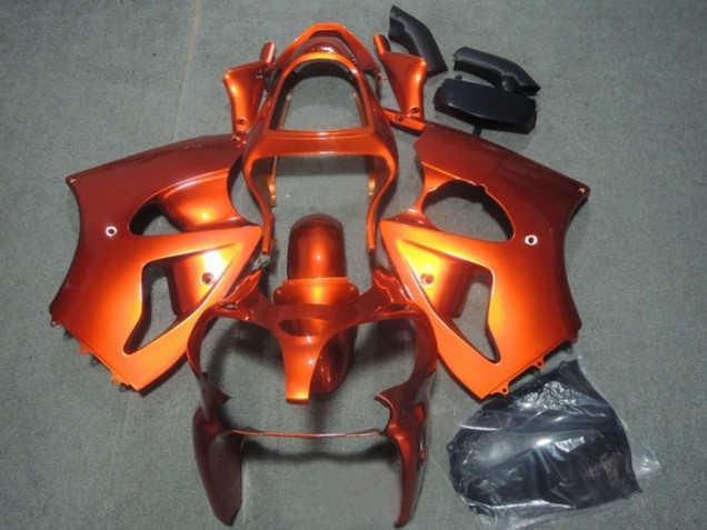 Carene Moto Kawasaki ZX6R 2000-2002 - Arancia