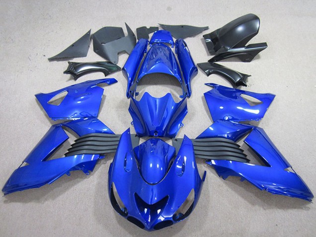 Carena Moto Kawasaki ZX14R ZZR1400 2006-2011 - Blu