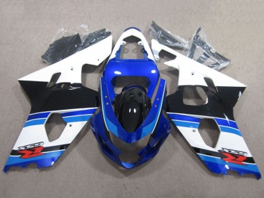 Carene Moto Suzuki GSXR 600 2004-2005 - Bianco Blu Nero Rosso