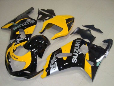 Carene Moto Suzuki GSXR 750 2001-2003 - Giallo Nero