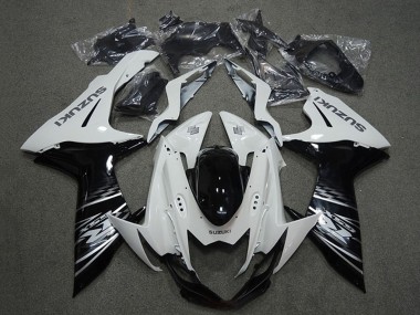 Carene Moto Suzuki GSXR 750 2011-2024 - Bianco Nero