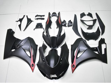 Carene Moto Suzuki GSXR 1000 2017-2024 - Nero Opaco Rosso